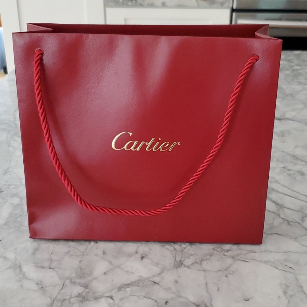 CARTIER SHOPPING BAG